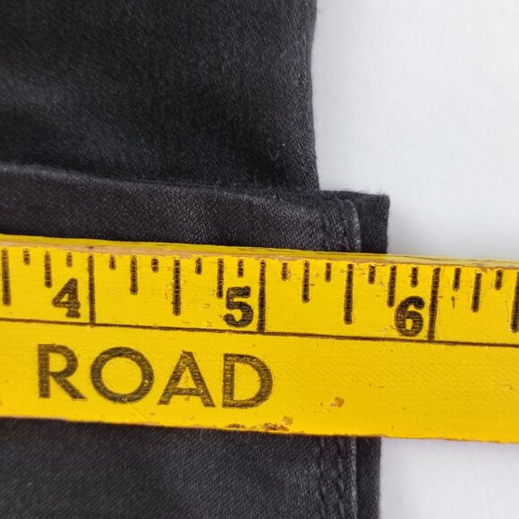 Buffalo David Bitton Faye jeans women's size 29 black mid-rise stretch skinny - Picture 13 of 13